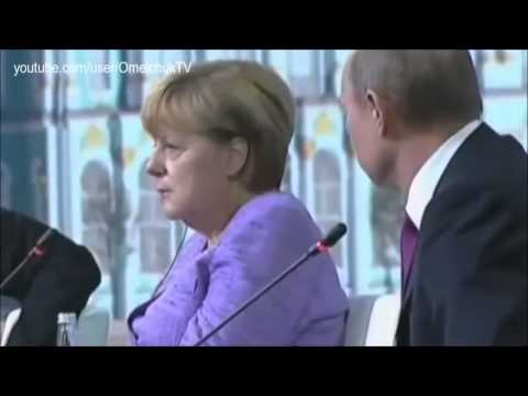 Putin Joke to Merkel