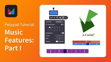 Music Features on Polygons, Fraction Bars, and Number Bars - Polypad Tutorial