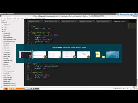 Validate your forms using jQuery Part 3/7
