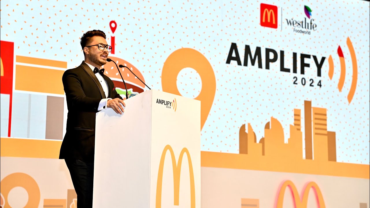 McDonald’s RnR attended by 3000 Pan India Employees hosted by Emcee Priyesh Palkar