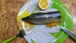 Скумбрия, запечённая с морковью по-корейски Скумбрия, запечённая с морковью по-корейски