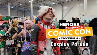 Cosplay Parade - Comic Con Stockholm Summer 2025