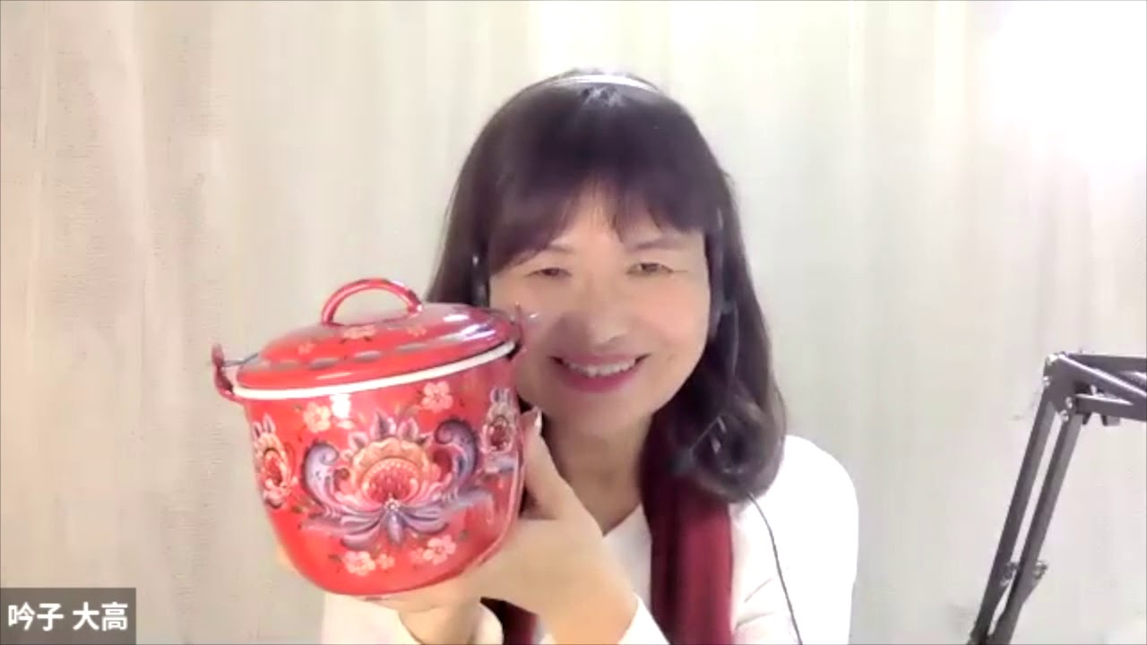 トールペイント》チェンマイの市場で買ってきたホーロー のランチ