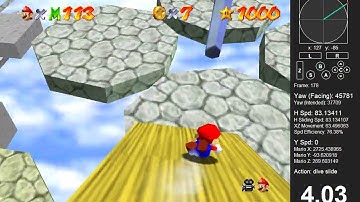 [TAS] SM64 TAS Competition 2022 Task 12  - 6"57