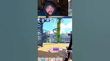 Caseoh Finds Death Loop Slide is Dope #shorts