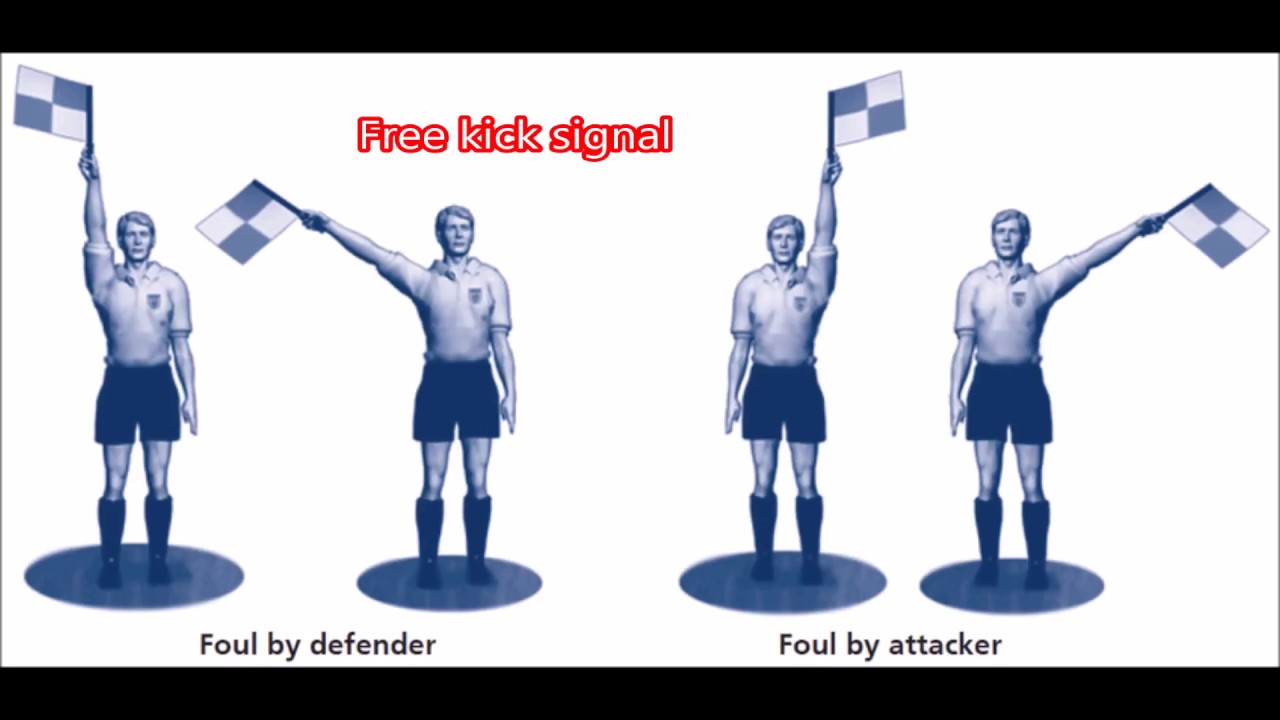 Soccer Referee Signals Printable