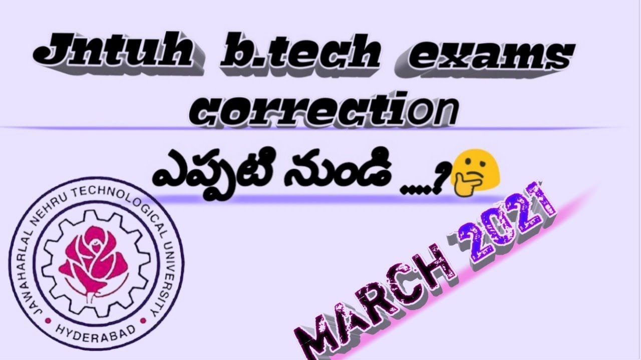 JNTUH Valuation update || jntuh b.tech exams  Valuation update ||jntuh updates