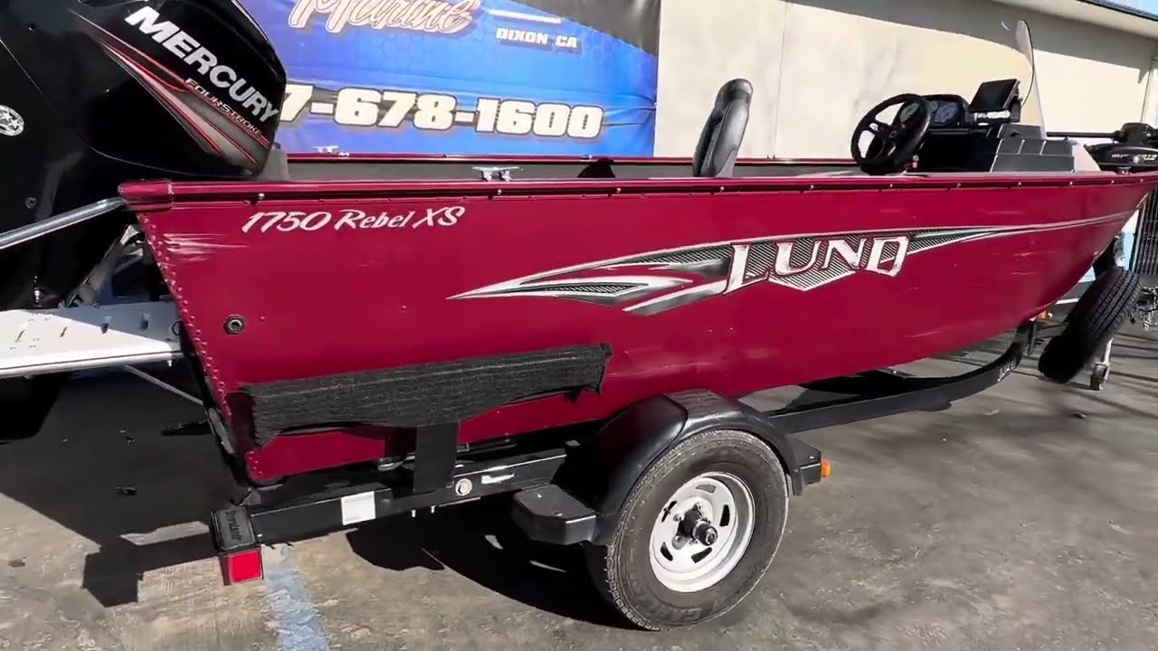 2015 Lund 1750 Rebel XS SS - YouTube