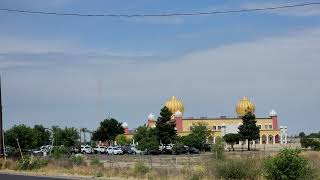 Mostly Cloudy Lodi, CA & Distant Sierra T-Storms 11:35am May 28, 2023