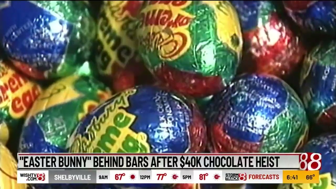 British 'Easter Bunny' behind bars after $40K chocolate heist