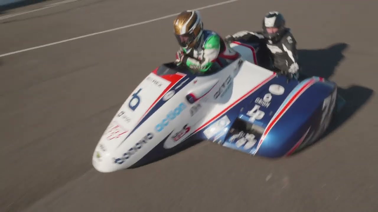 World Champion Sidecar Racer Tim Reeves FPV Drone Footage