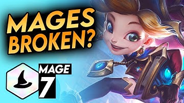 THIS MAGE COMP IS BROKEN NOW - SET 7.5 Patch 12.18 TFT Beginners Meta Strategy Comp Build