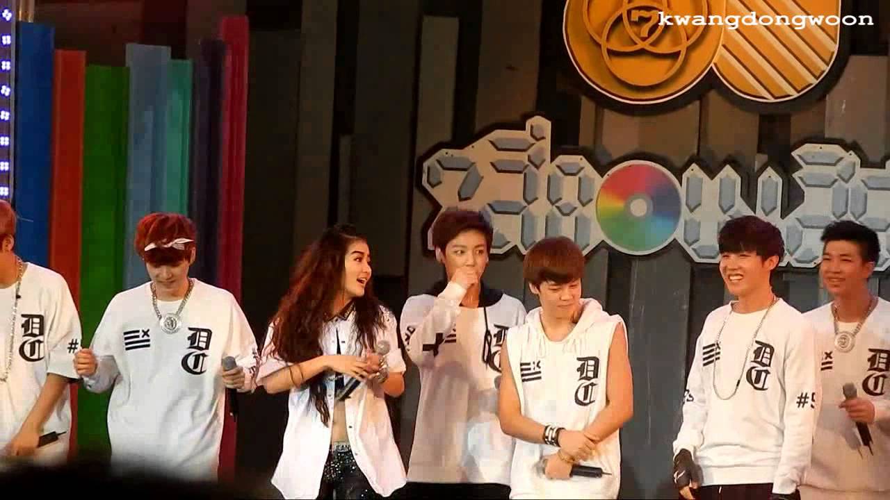 [Fancam] 131130 BTS & Kratae - Dance + Boxing @ 7 See Concert