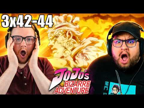 We Will MISS You Both!! 😭 | Stardust Crusaders | JoJo's Bizarre Adventure 3x42-44