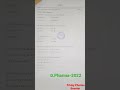 PYQ-2022 D.Pharma-1st year social Pharmacy #bteup #viral #shorts