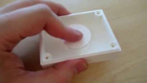 Testing the springs on the Tactile Logic Output Variable Box