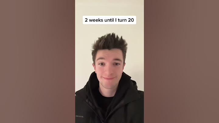 Countdown to my 20th birthday 🥳