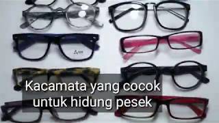 Kacamata yang cocok untuk hidung pesek