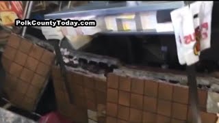 Floor of Church's Chicken collapses; 3 badly injured