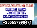 UKIOTA NDOTO HIIUJUE UNASALITIWA NA MWENZIO ANACHEPUKA NAMTU MWINGINE +255657990471