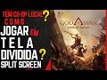 God of War Sons of Sparta-COMO JOGAR de 2 TELA DIVIDIDA COOP LOCAL&ndash;DICA PRA INICIANTE-SPLIT SCREEN
