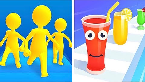 ✅ Giant Rush 🆚 Juice Run - Gameplay iOS,Android Video Pro Walkthrough Mobile Game All Levels IMZXKJ