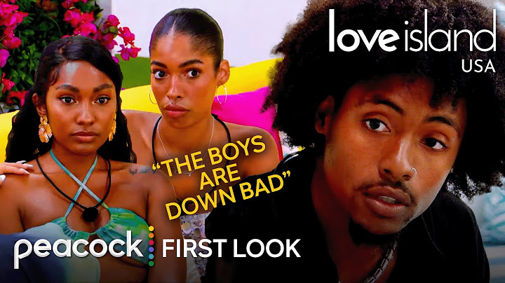 First Look: Are The Boys Ready to Face The Consequences? | Love Island USA on Peacock
