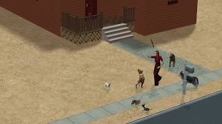 Lets Play: The Sims 2 (A Proposed Challenge): Doggone Workin
