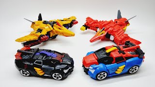 Miniforce Tyranno Lightning Tyranno Thunder Ptera Sky Car Robot Transform