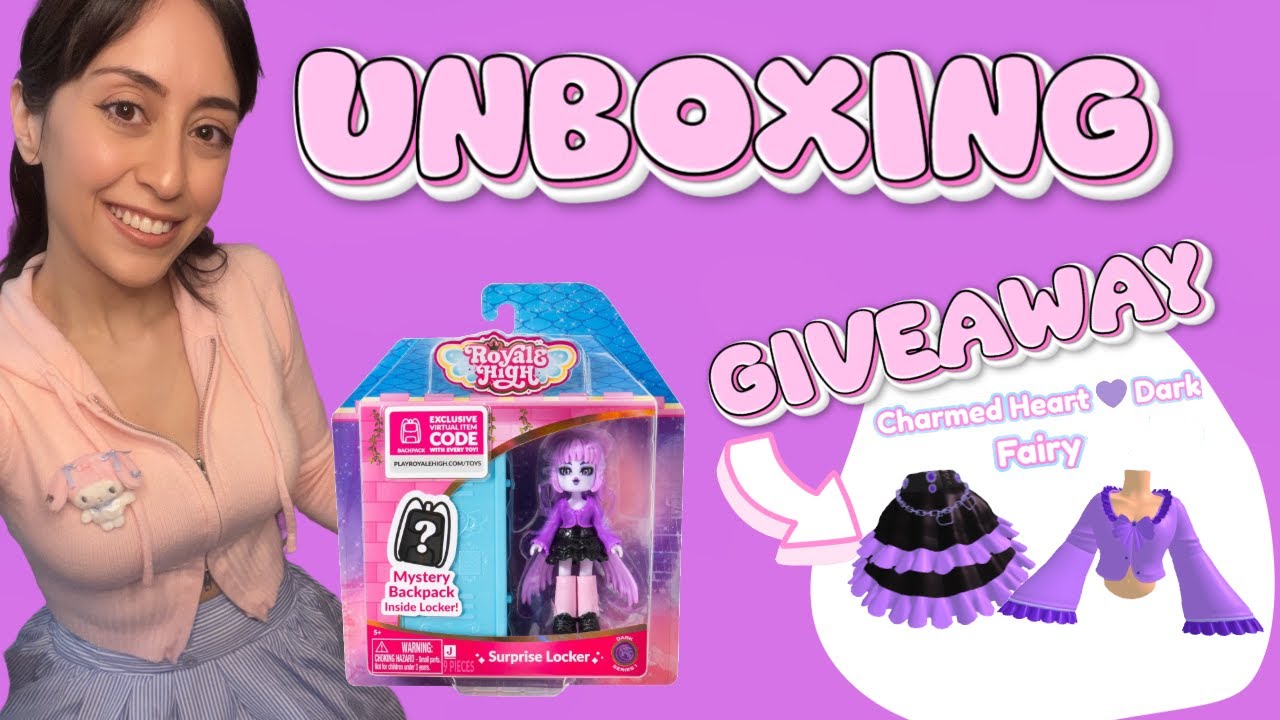 Royale High Diamonds Royale High Surprise Locker Serie 1 – Mystery Rucksack Mit Code Für Roblox Figuren Monster High Fashion Pack