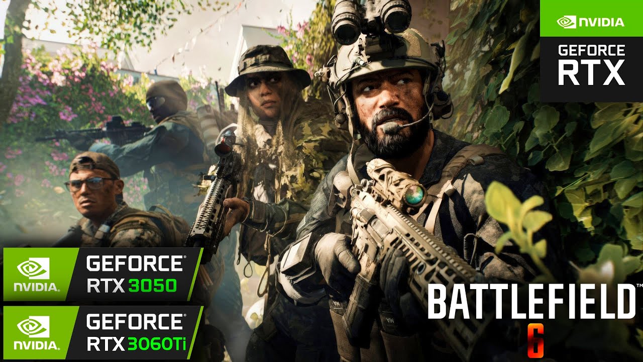 Battlefield 6 (Campaign) on RTX 3050, RTX 3060Ti | | Optimized Settings + DLSS