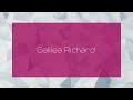 Galilea Richard Appearance 