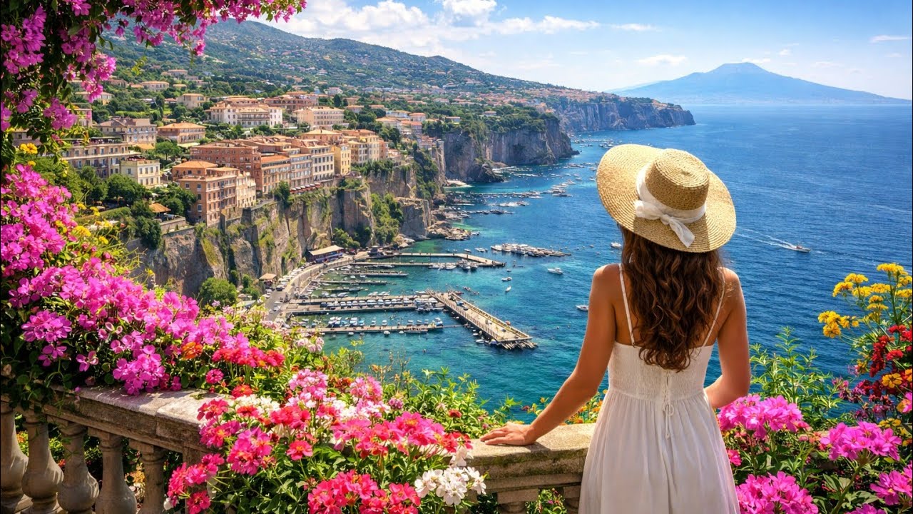 Italy 🇮🇹 Sorrento | Stunning Amalfi Coast | 4K Video