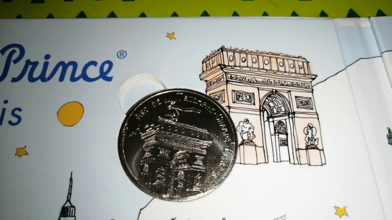 Le Petit Prince à Paris livret médailles monnaie de paris 2020 - YouTube