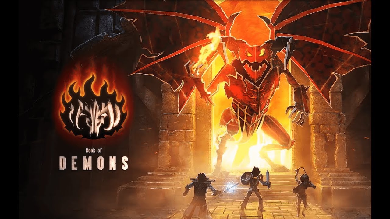 Book of Demons! За Лучницу! Диабло-карточный стиль! ч.3