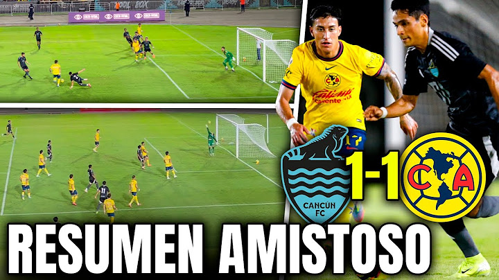 América 1-1 Cancún FC | Highlights and Goals | Friendly Match
