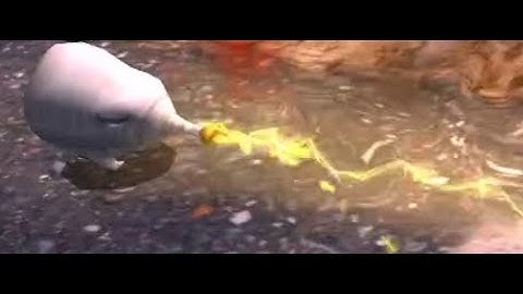 My first custom enemy: Electric Blowhog - Pikmin 2