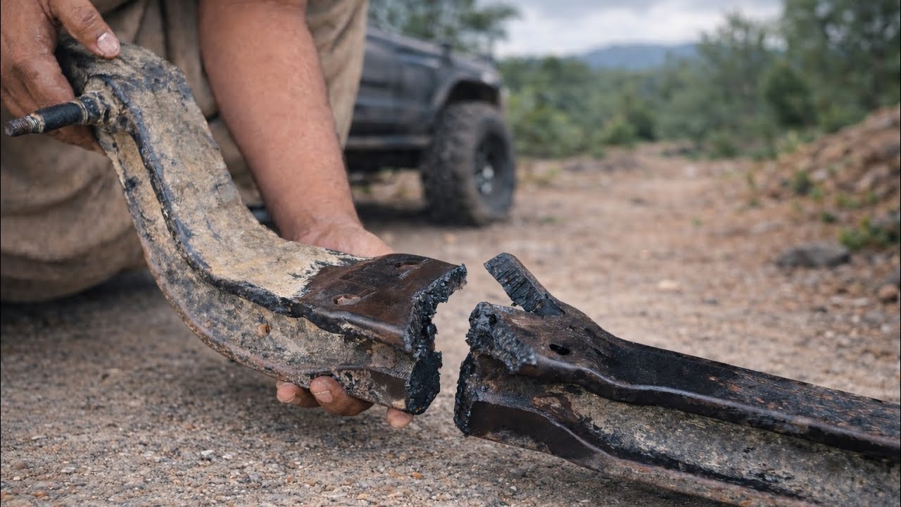 How A Pro Mechanic Balanced A Broken Front Axle, Bonded It To Metal, And Won A Prize