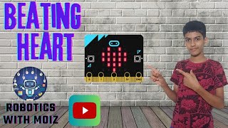 Beating heart using Microbit