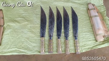 Báo giá Dao Mèo Thép Nhíp Ô tô | DAO MÈO SẮC | Giàng Câu Ơi