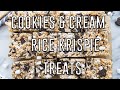 Cookies and Cream Rice Krispie Treats #shorts