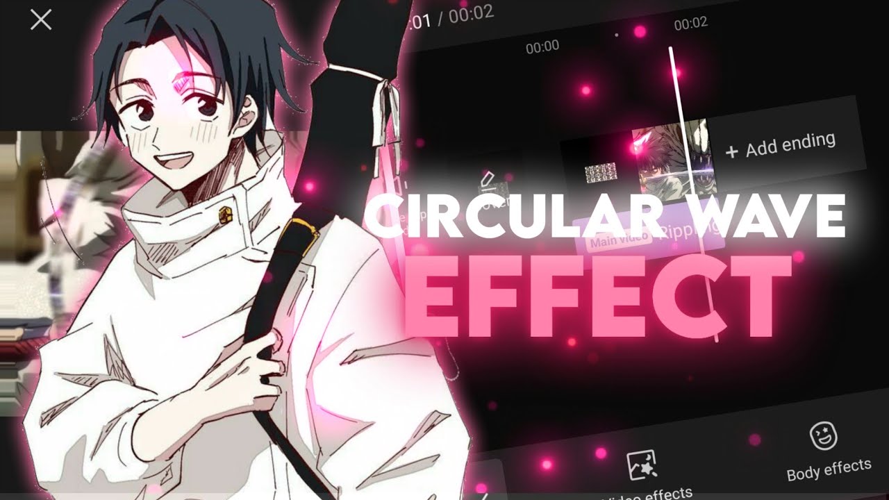 Circular Wave effect | CapCut tutorial - YouTube