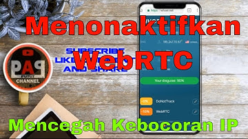 cara menonaktifkan webrtc browser chrome di android