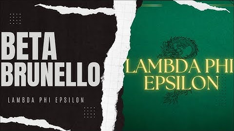 Beta Brunello Class Reveal | Lambda Phi Epsilon at UNC Charlotte