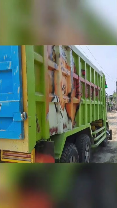 Story truk Hino || kebaikan driver truk RBP || truck batu bergerak di kampung