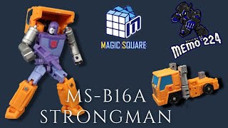 Magic Square MS-B16A Strong Man - Legends Scale G1 Huffer Review!