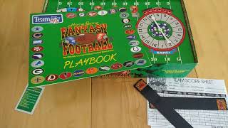 Home Game Fantasy Football - Team NFL official draft picking board game * Amass Games *