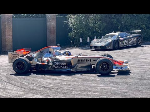F1 2.4L V8 McLaren Mercedes MP4/21 SOUND!