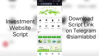 New Design Investment Website Script | Php website source code Free | Download Php Laravel Script
