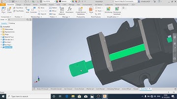 Autodesk Inventor-2020 Machine Vice Assembly and Drafting